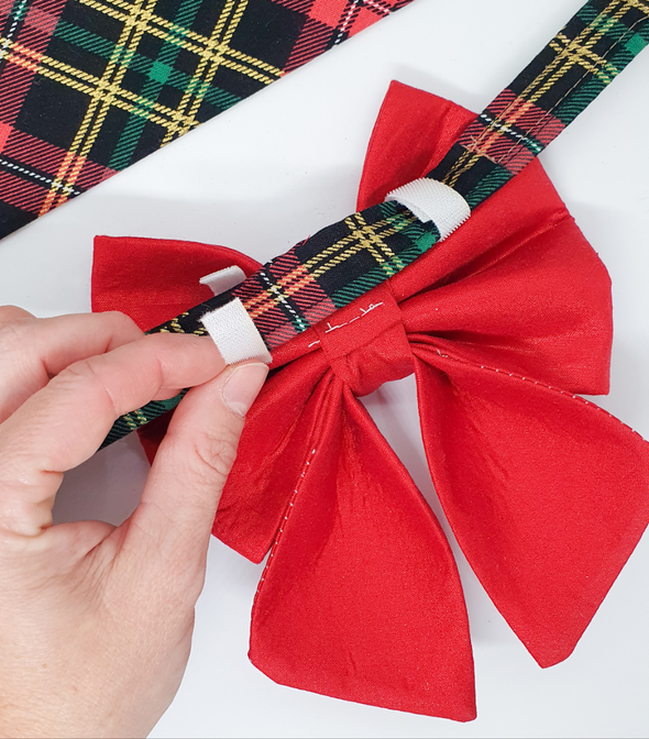 Christmas Red Sparkle bows