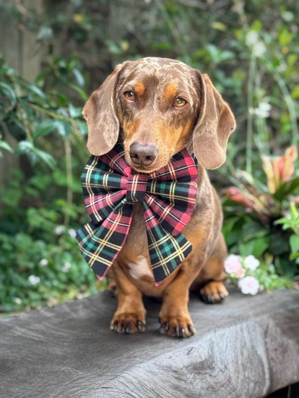 Christmas Plaid bows