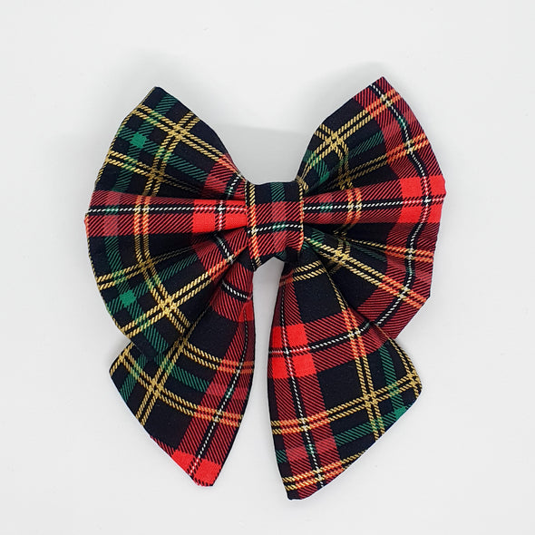 Christmas Plaid bows