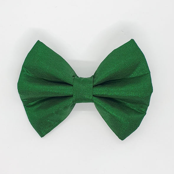 Christmas Green Sparkle bows