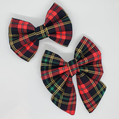 Christmas Plaid bows