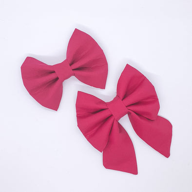 Flamingo Pink bows